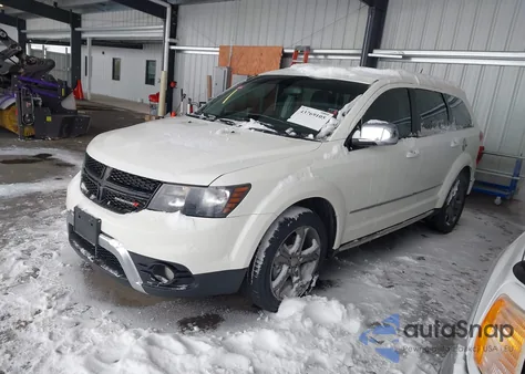2017 Dodge Journey Crossroad Plus Awd from USA, damaged, VIN 3C4PDDGG7HT696089